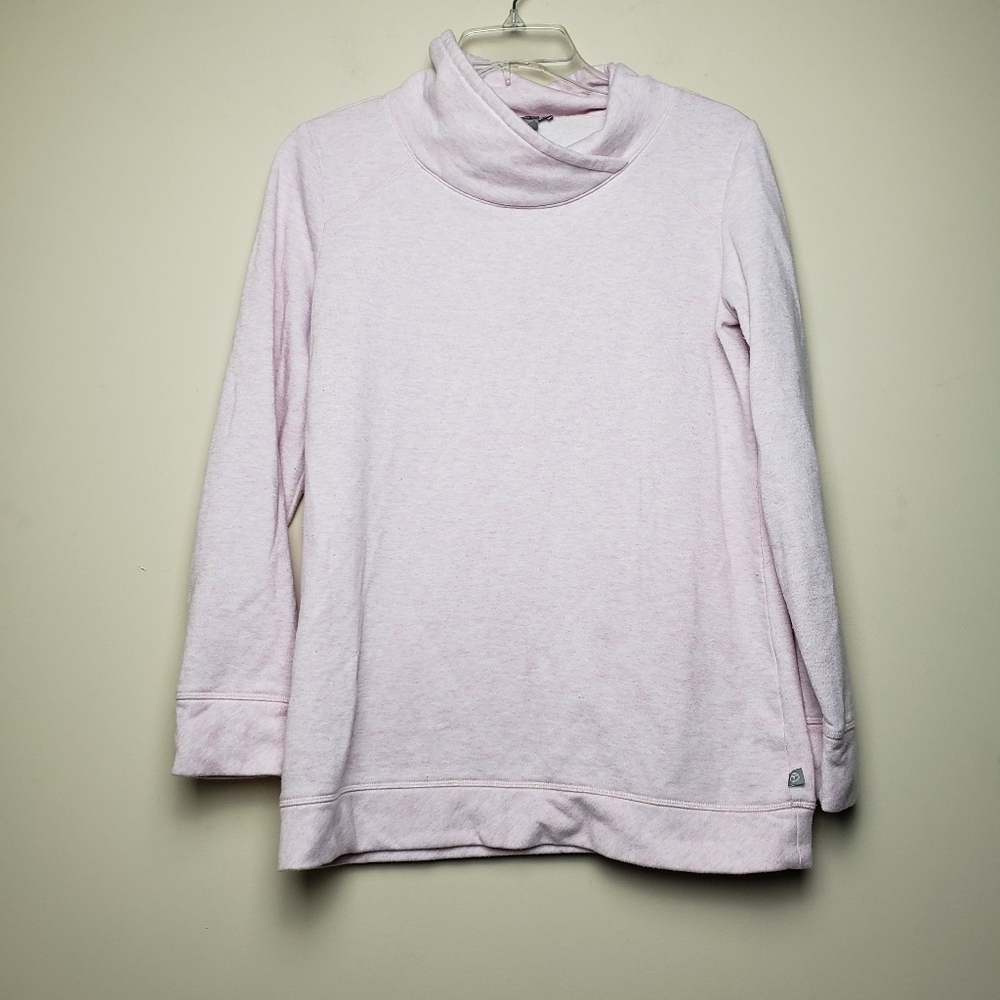 TALBOTS Baby Pink Cowl Neck Pullover